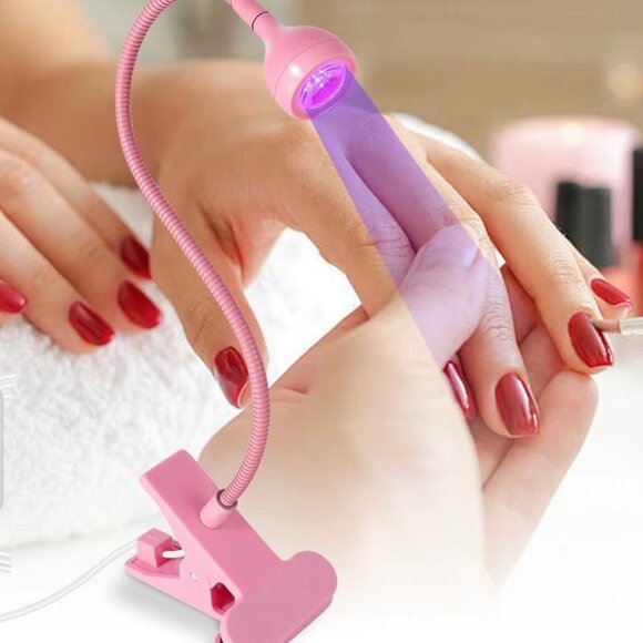 NEW-NEVER USED LED Nail Lamp 3W Flexible Gooseneck Lamp for gel nails - Picture 6 of 6